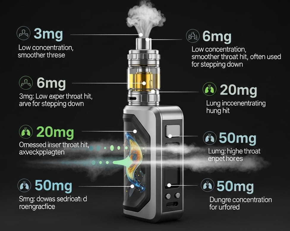 How Much Nicotine Is In A Vape And What Those Numbers Actually Mean