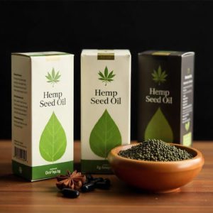 Hemp Seeds Oil Boxes