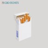 Empty Paper Flip Top Cigarette Boxes
