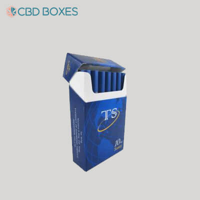 Empty Paper Flip Top Cigarette Boxes