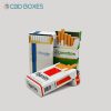 Empty Paper Flip Top Cigarette Boxes